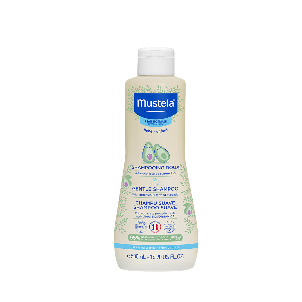 Mustela Bébé Doux – Shampoo 500ml
