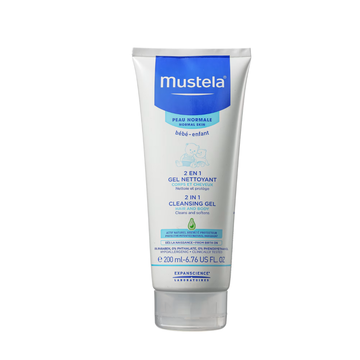 Mustela Bébé 2 En 1 Cheveux Et Corps – Gel 2 em 1 200ml