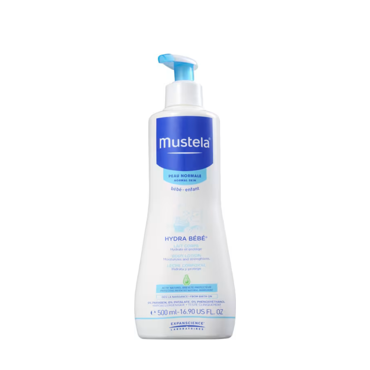 Mustela Hydra Bébé Lait Corps – Leite Hidratante Corporal 500ml