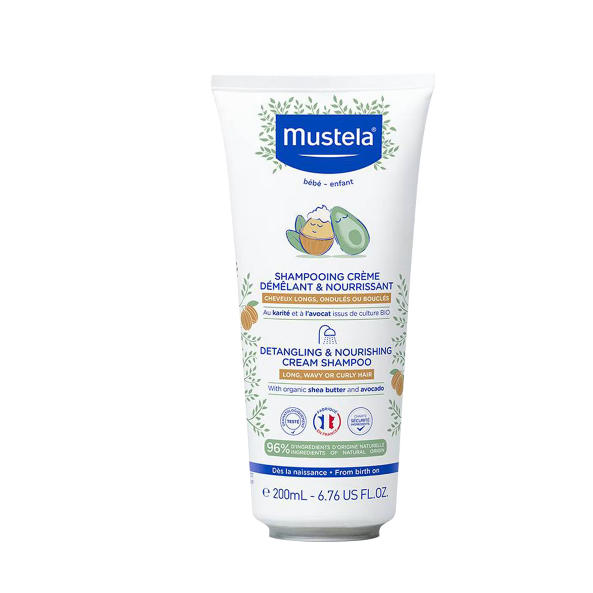 Mustela Bébé Cachos Desembaraçados – Shampoo 200ml
