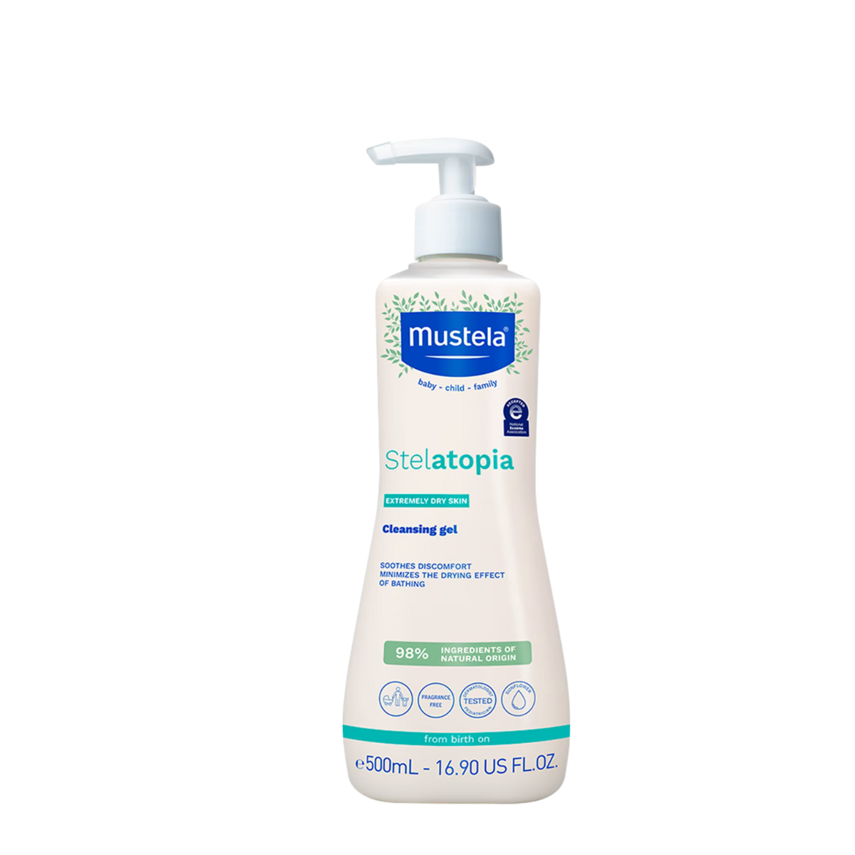 Mustela Stelatopia Gel Lavant – Gel de Limpeza 500ml