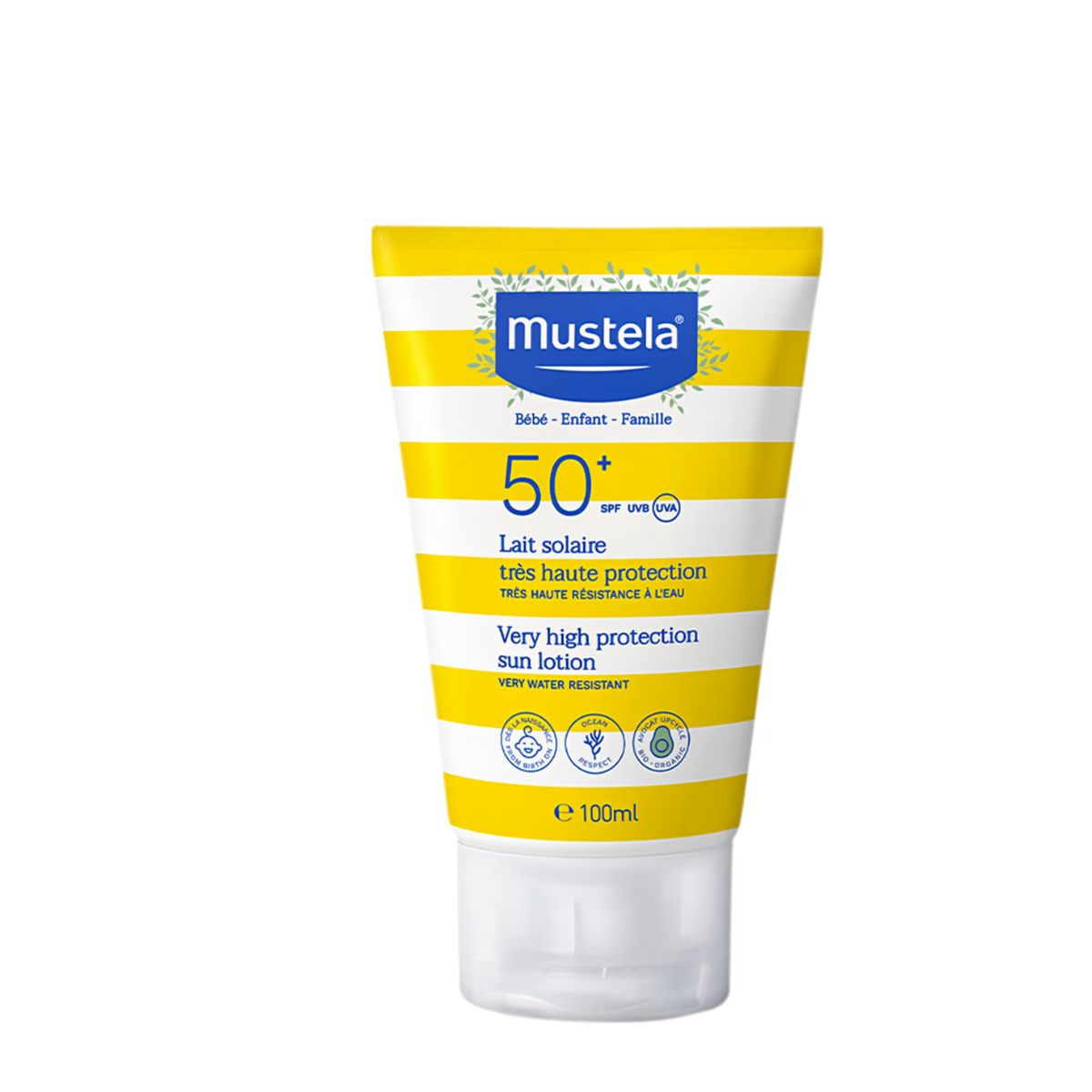 Mustela Bébé FPS 50+ – Protetor Solar Infantil 100ml