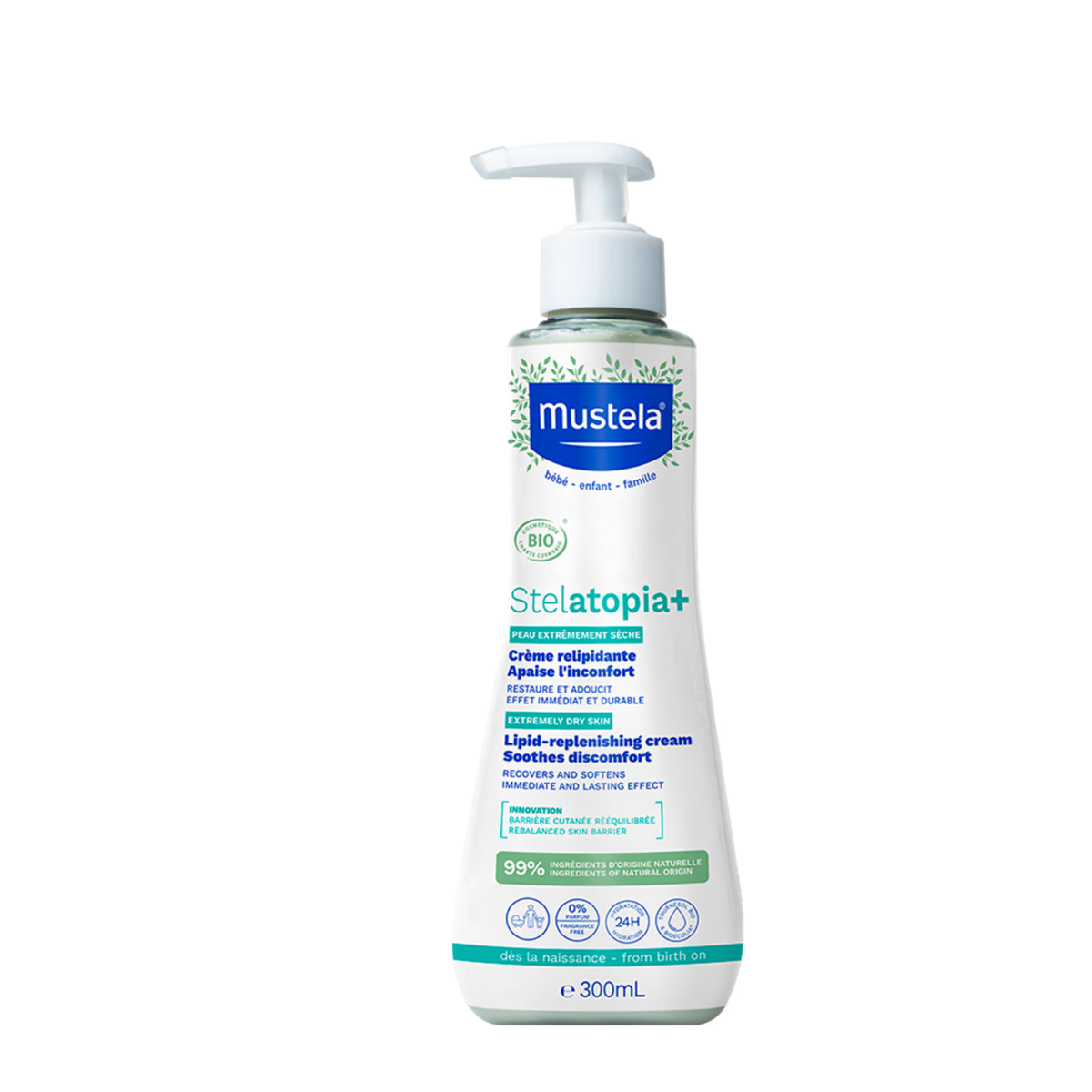 Mustela Stelatopia – Creme Hidratante 300ml