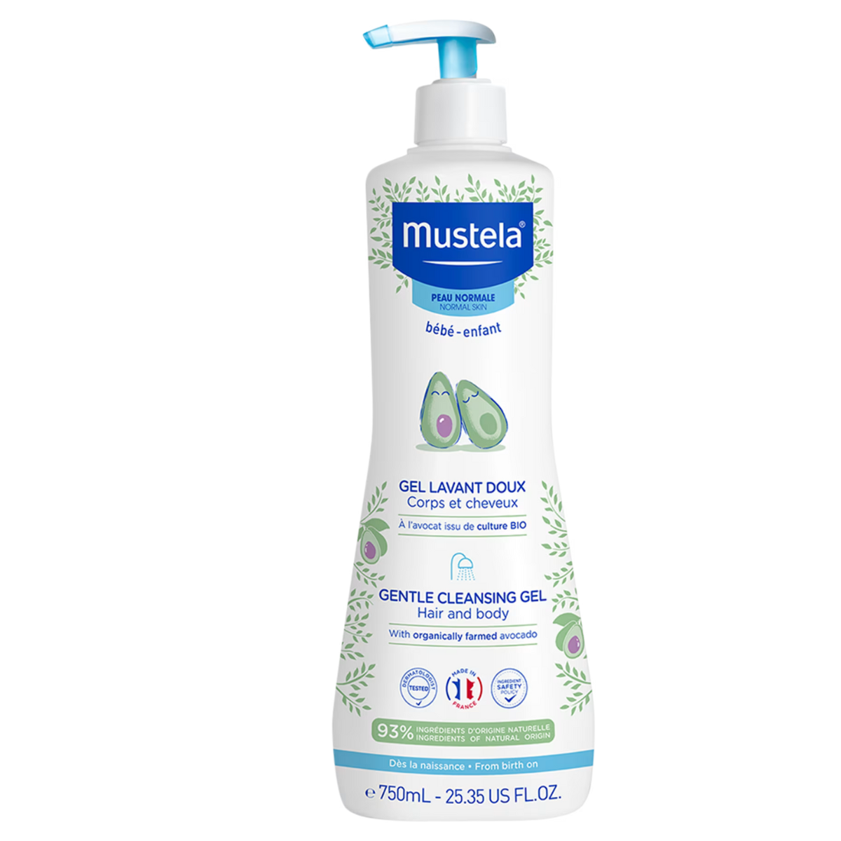 Mustela Suave – Gel de Banho 750ml